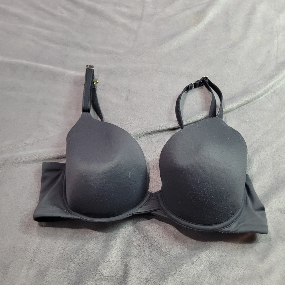 Joyspun Black T-Shirt Bra 36C Convertible Straps Underwire Full Coverage JS658